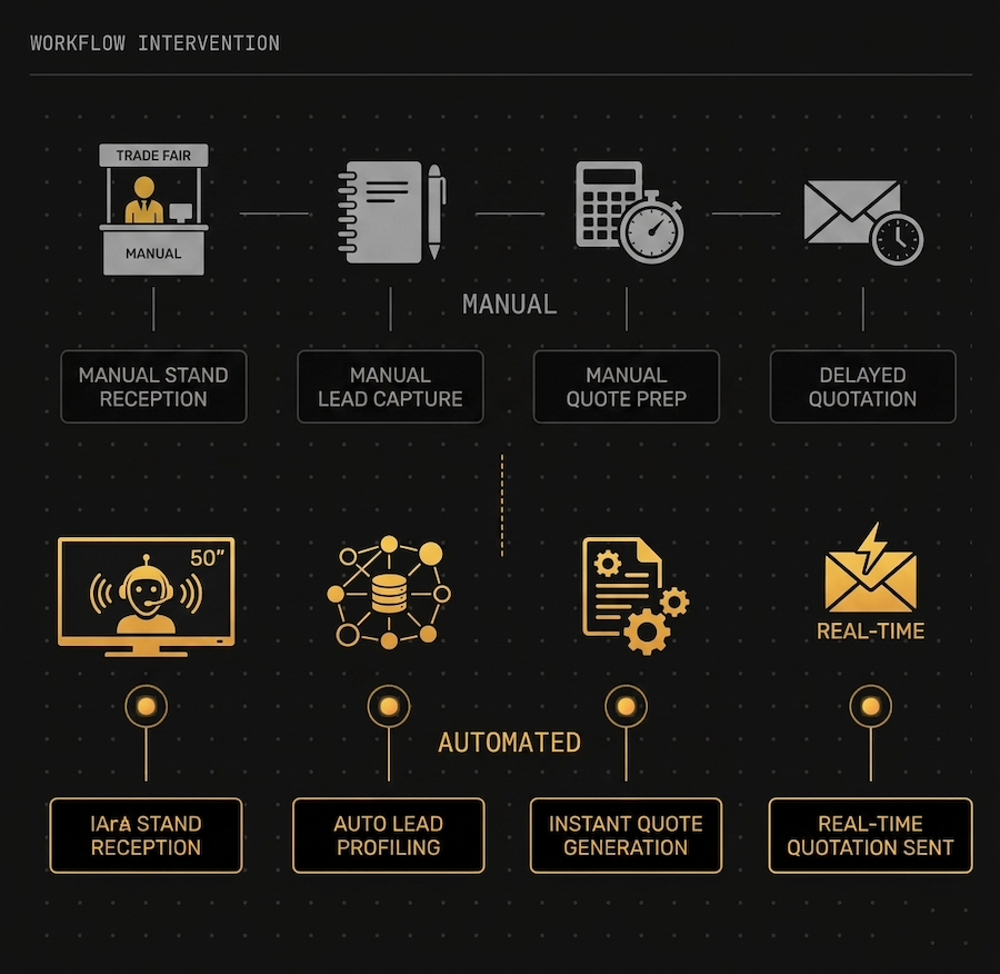 Diagrama de Automatización Agro Retail